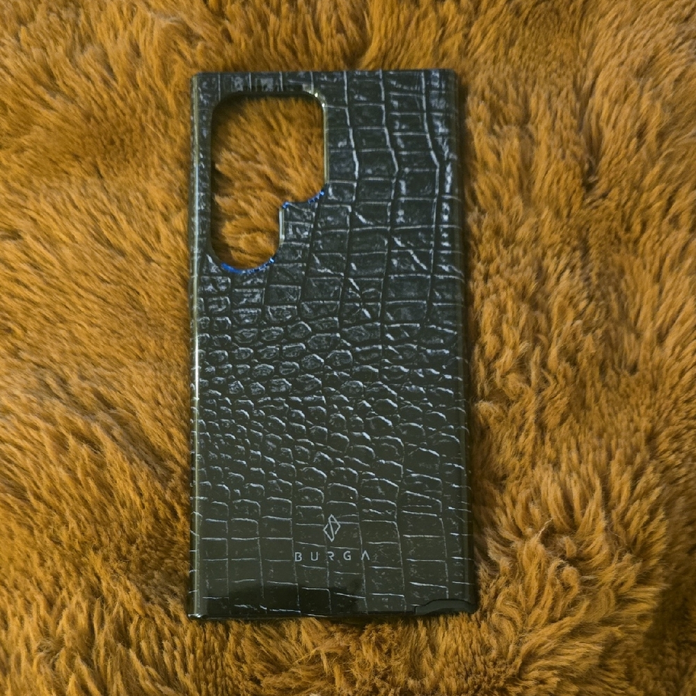 Burga Reapers Touch Black Texture Phone Case ~ Samsung Galaxy 24 Ultra